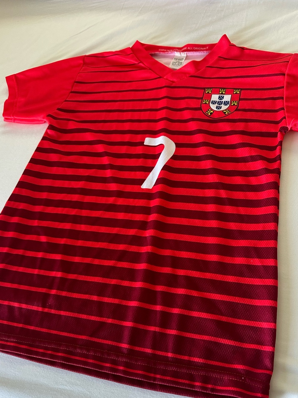 Original from Portugal #7 Cristiano Ronaldo  jersey women’s small
